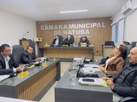Na última Sexta (9) foi realizada mais uma Sessão Ordinária na Câmara Municipal de Natuba.
