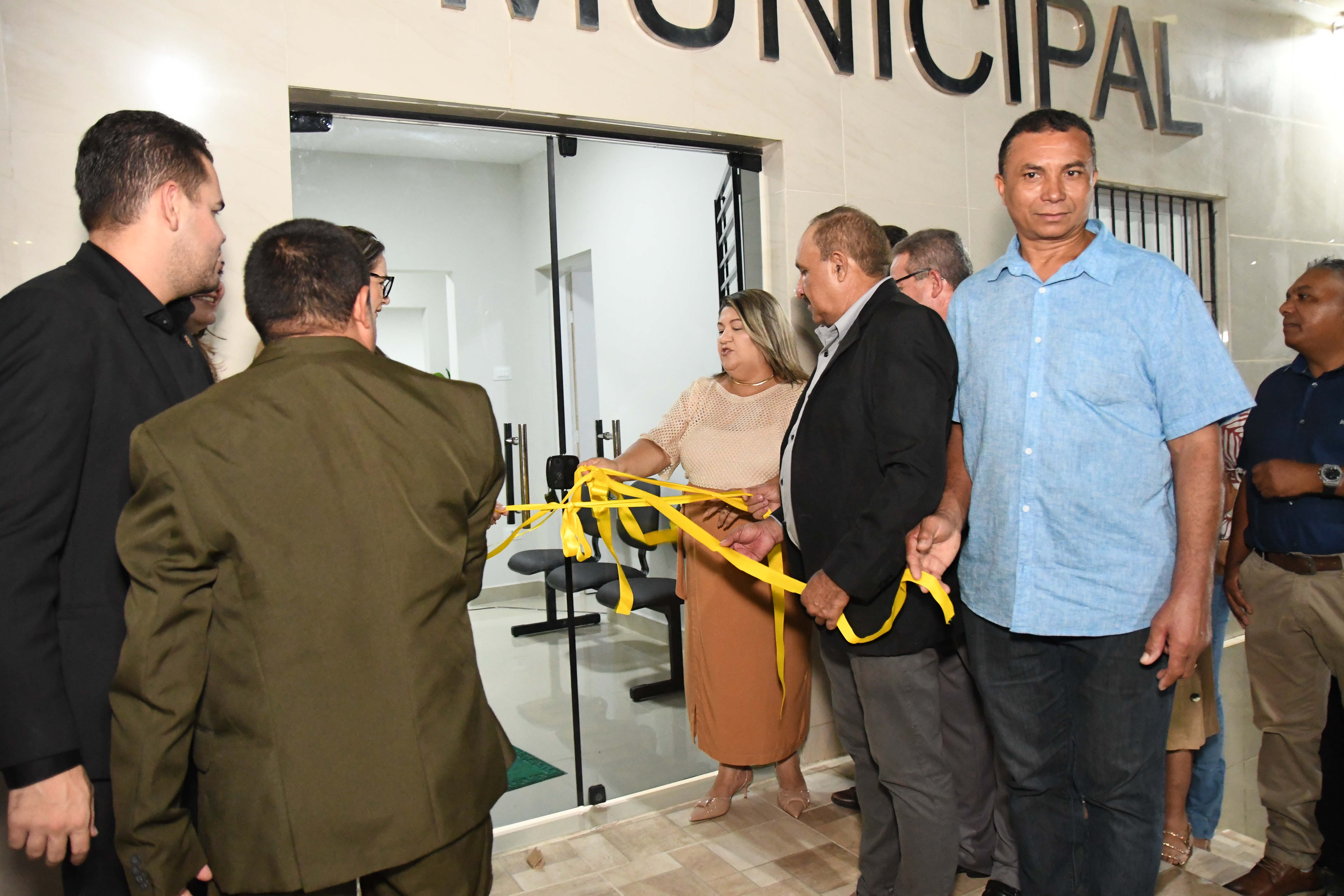Ontem (30) de dezembro a Presidente da Câmara de Natuba - PB Josinalva Lins entregou a reforma da Casa Legislativa Pedro de Araújo.